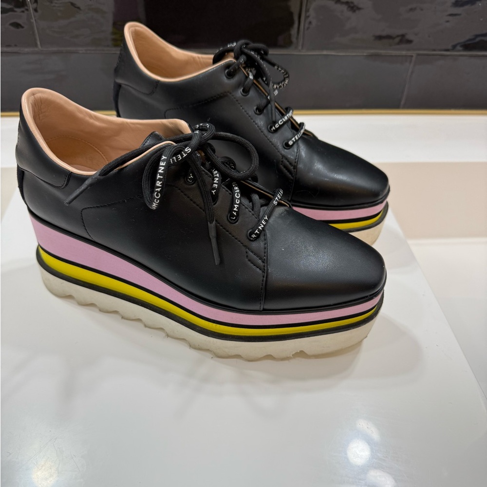 Stella McCartney Sneak Elyse Platform Shoes size 38